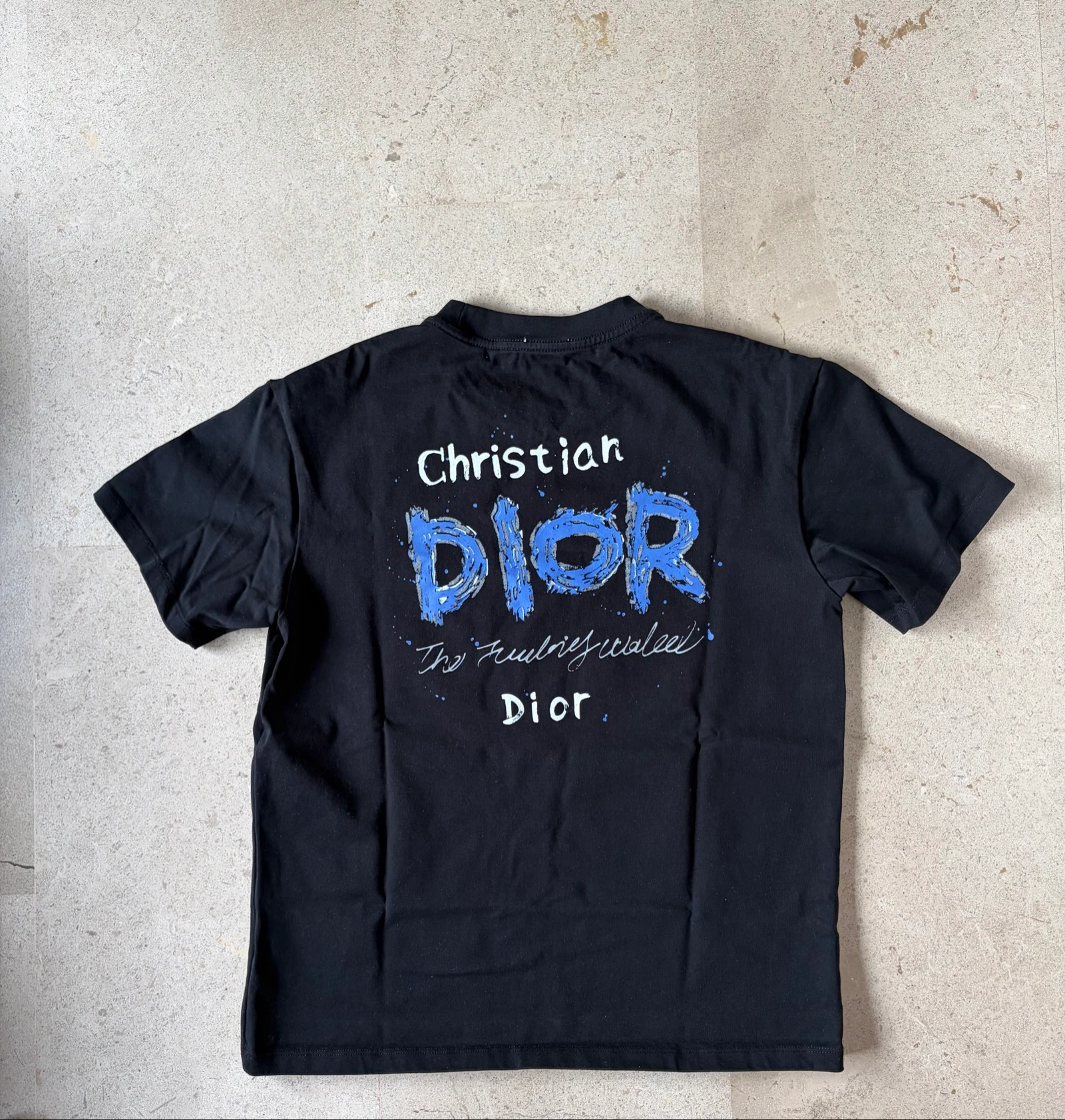 DiorI Black & Blue T-Shirt